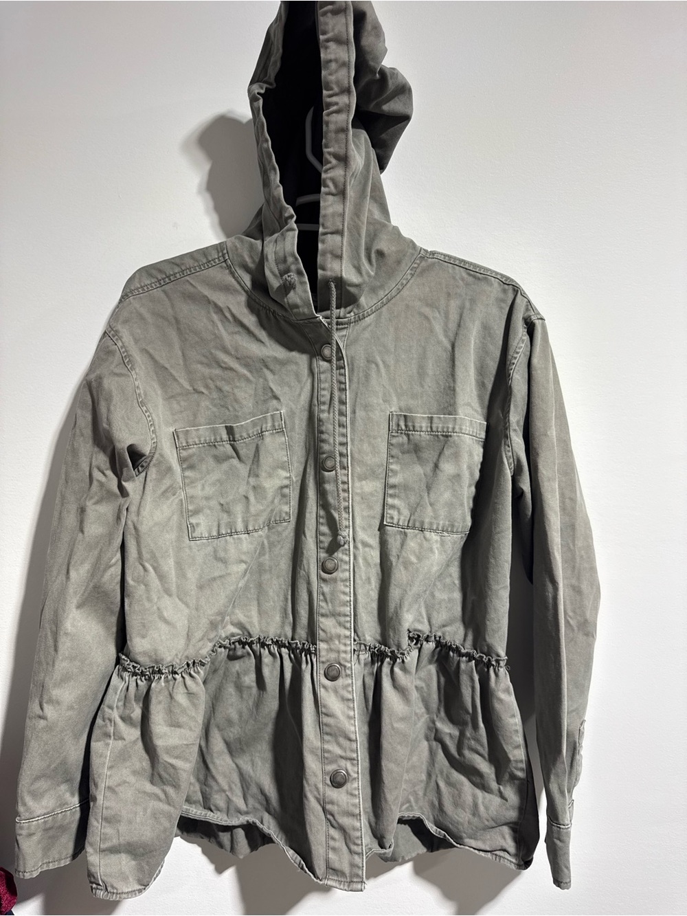 Women’s Maurice’s Jacket in Olive Gray Size Large